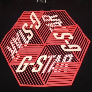 G-Star Originals Raw Demin black Tee medium EUC